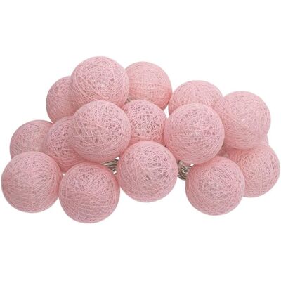 ATMOSPHERA Guirlande LED Rose - Décoration intérieure ATMOSPHERA Guirlande LED Rose - Décoration intérieure