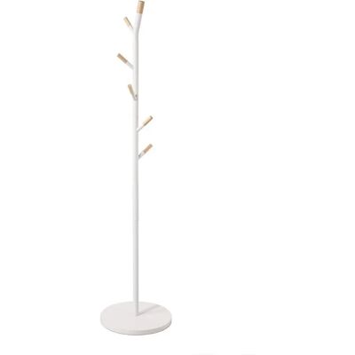 Appendiabiti in metallo bianco 5five Simple Smart con 6 ganci - 175cm Appendiabiti in metallo bianco 5five Simple Smart con 6 ganci - 175cm