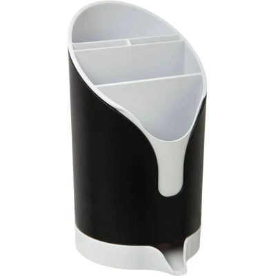 Five Simply Smart Scaffale per posate - Nero, 20x11x13cm Five Simply Smart Scaffale per posate - Nero, 20x11x13cm