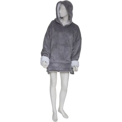 Atmosphera Pull à Capuche Gris L/XL - Couverture - Publicité Atmosphera Pull à Capuche Gris L/XL - Couverture - Publicité