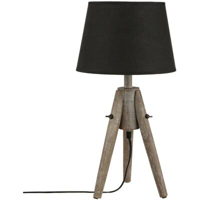 Lampe trépied Atmosphera - Noir - Style Vintage - Publicité Lampe trépied Atmosphera - Noir - Style Vintage - Publicité