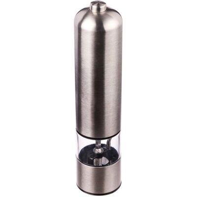 Secret de Gourmet Elektrischer Pfeffermühle - Edelstahl 23cm Secret de Gourmet Elektrischer Pfeffermühle - Edelstahl 23cm