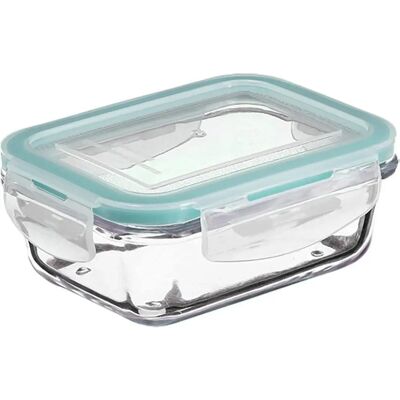 5five Kristall Blau Rechteckige Lunchbox - Lebensmittelaufbewahrung 5five Kristall Blau Rechteckige Lunchbox - Lebensmittelaufbewahrung