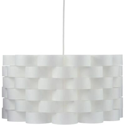 Suspension blanche Moki Atmosphera - Décoration bohème chic - Publicité Suspension blanche Moki Atmosphera - Décoration bohème chic - Publicité