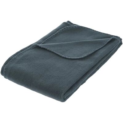 Atmosphera 103870O Plaid - Blu Elegante Coperta Accogliente Atmosphera 103870O Plaid - Blu Elegante Coperta Accogliente