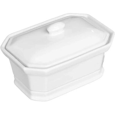 Plat en céramique résistante à la chaleur avec couvercle - 400ml - Publicité Plat en céramique résistante à la chaleur avec couvercle - 400ml - Publicité