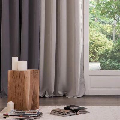 Atmosphera Modell 103859A2 Weiße/Elfenbein Verdunkelungsvorhang - Vorhang Atmosphera Modell 103859A2 Weiße/Elfenbein Verdunkelungsvorhang - Vorhang