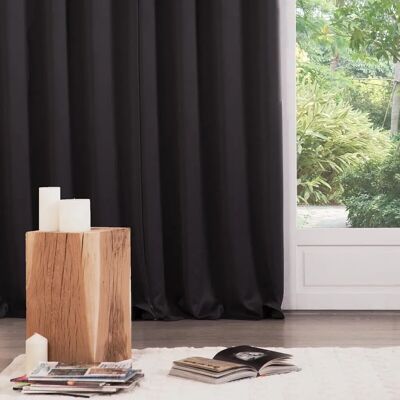 Atmosphera 120598J Cortina Opaca - 135x240cm - Negro Moderno Atmosphera 120598J Cortina Opaca - 135x240cm - Negro Moderno