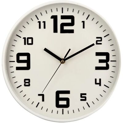 Horloge murale Atmosphera 114555F - Silencieuse, Rétro, 30cm - Publicité Horloge murale Atmosphera 114555F - Silencieuse, Rétro, 30cm - Publicité