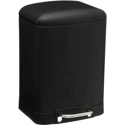 Marca Modelo - Cubo de Basura Metálico Compacto - 6L Capacidad Marca Modelo - Cubo de Basura Metálico Compacto - 6L Capacidad