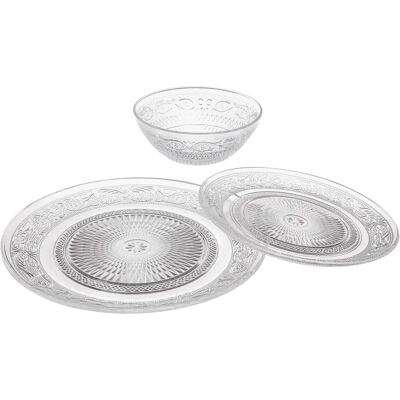 Service de vaisselle en cristal Secret de Gourmet pour 6 - 18 pièces - Publicité Service de vaisselle en cristal Secret de Gourmet pour 6 - 18 pièces - Publicité