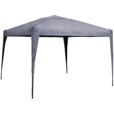 Pergola Pliable Hespéride Ardesia 3x3 m - Aluminium & Polyester - Publicité Pergola Pliable Hespéride Ardesia 3x3 m - Aluminium & Polyester - Publicité