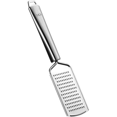 Râpe à fromage, inox Silver Précision - Secret of Gourmet - Publicité Râpe à fromage, inox Silver Précision - Secret of Gourmet - Publicité