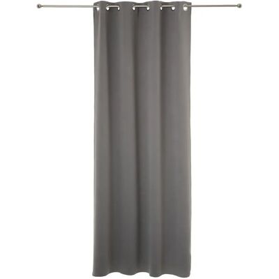 Cortinas opacas grises Atmosphera - 135x240cm - Pack de 2 Cortinas opacas grises Atmosphera - 135x240cm - Pack de 2