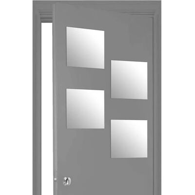 Set di 4 specchi quadrati adesivi Atmosphera Createur d'intérieur - Decorativi e pratici Set di 4 specchi quadrati adesivi Atmosphera Createur d'intérieur - Decorativi e pratici