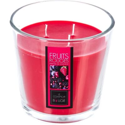 Atmosphera Modèle 123000H Bougie en Cire Rouge - 40h - Publicité Atmosphera Modèle 123000H Bougie en Cire Rouge - 40h - Publicité
