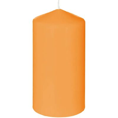 Bougie Orange 'Nina' Atmosphera - 48h - Style Scandinave - Publicité Bougie Orange 'Nina' Atmosphera - 48h - Style Scandinave - Publicité