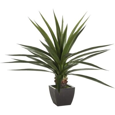 ATMOSPHERA Plante Artificielle - H.130 - Vert, Pot en Résine - Décoration Intérieure - Publicité ATMOSPHERA Plante Artificielle - H.130 - Vert, Pot en Résine - Décoration Intérieure - Publicité