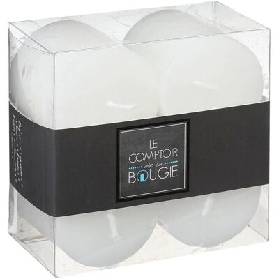 Atmosphera 123134 Bougie en Cire - Blanche Rustique - 4 pièces - Bougie - Publicité Atmosphera 123134 Bougie en Cire - Blanche Rustique - 4 pièces - Bougie - Publicité