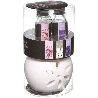 Bigbuy Diffuseur d'Huiles Essentielles KIT Floral - Diffuseur d'huiles essentielles - Publicité Bigbuy Diffuseur d'Huiles Essentielles KIT Floral - Diffuseur d'huiles essentielles - Publicité