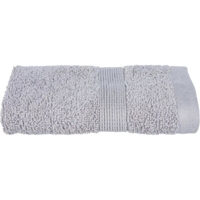 Atmosphera Modello 125866C Asciugamano in cotone grigio tortora - Asciugamano da bagno Atmosphera Modello 125866C Asciugamano in cotone grigio tortora - Asciugamano da bagno