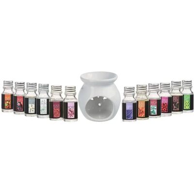 Atmosphera - Aromaterapia Diffuser Setti - 12 Eteeriset Öljyt Atmosphera - Aromaterapia Diffuser Setti - 12 Eteeriset Öljyt