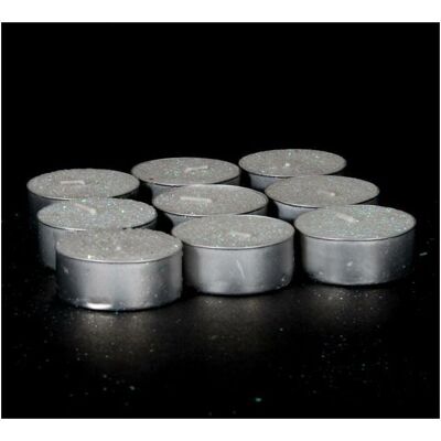 Féeric Lights and Christmas - 9 Candele con glitter - Cera - 3,8cm Féeric Lights and Christmas - 9 Candele con glitter - Cera - 3,8cm