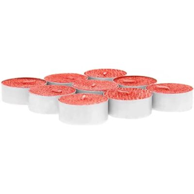 Candele con glitter Feeric Lights and Christmas - Set da 9 - Rosso Candele con glitter Feeric Lights and Christmas - Set da 9 - Rosso