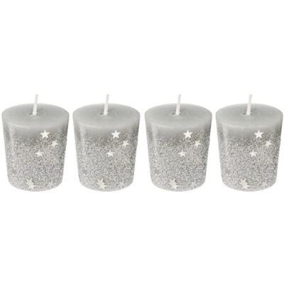 Feeric Lights & Christmas Modello medio x 4 - Candele votive Feeric Lights & Christmas Modello medio x 4 - Candele votive