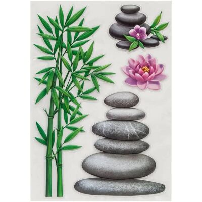 Atmosphera Buddha Wandaufkleber - 50x30cm - PVC Atmosphera Buddha Wandaufkleber - 50x30cm - PVC