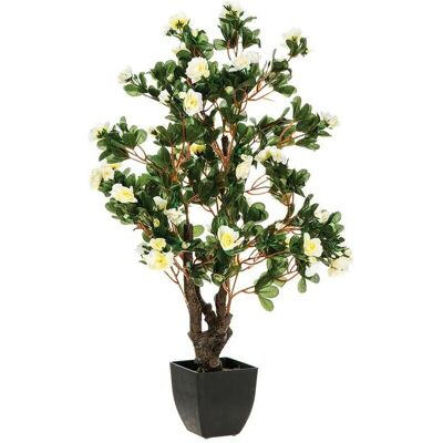 Azalea Artificiale Bianca Atmosphera - Decorazione Interna Azalea Artificiale Bianca Atmosphera - Decorazione Interna