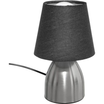 Lampada tattile Atmosphera Sorba - 20cm Grigia - Lampada da Tavolo Lampada tattile Atmosphera Sorba - 20cm Grigia - Lampada da Tavolo