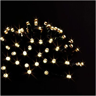 Guirlande Lumineuse Solaire Feeric 50 LED - Extérieur Blanc Chaud - Publicité Guirlande Lumineuse Solaire Feeric 50 LED - Extérieur Blanc Chaud - Publicité