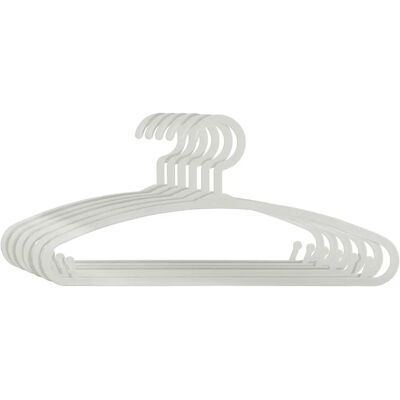 Ganchos para ropa de niños Atmosphera gris - Pack de 6 Ganchos para ropa de niños Atmosphera gris - Pack de 6