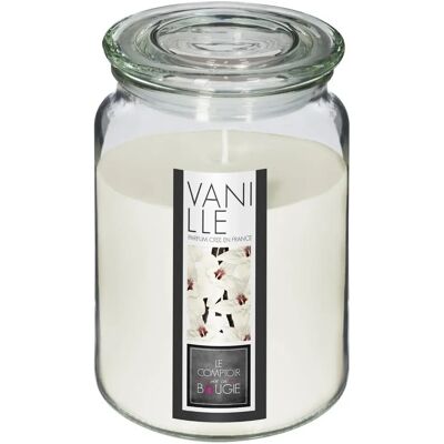 Bougie parfumée Vanille Atmosphera - 72h - Verre - 157747A - Publicité Bougie parfumée Vanille Atmosphera - 72h - Verre - 157747A - Publicité