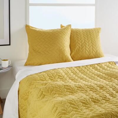 Housse de Couette Atmosphera - Jaune 240x260cm - Élégante & Haute Qualité - Publicité Housse de Couette Atmosphera - Jaune 240x260cm - Élégante & Haute Qualité - Publicité