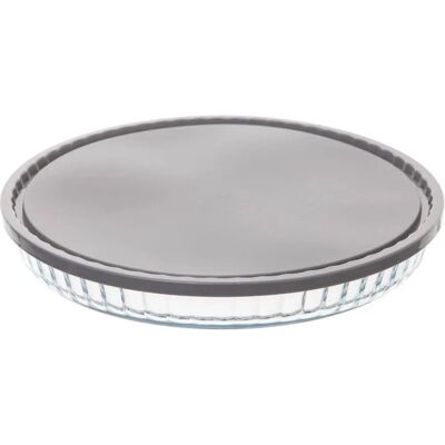 Northix Glas Kuchenform mit Deckel - 27,5cm - Ofenfest Northix Glas Kuchenform mit Deckel - 27,5cm - Ofenfest