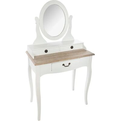 Ensemble Coiffeuse Atmosphera 131000A - Design Élégant avec Miroir - Publicité Ensemble Coiffeuse Atmosphera 131000A - Design Élégant avec Miroir - Publicité