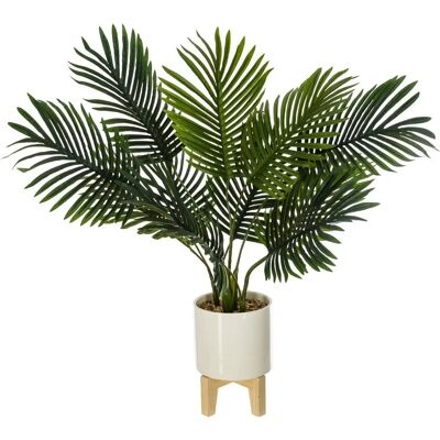 ATMOSPHERA - Künstliche Palme in Keramik H72cm ATMOSPHERA - Künstliche Palme in Keramik H72cm