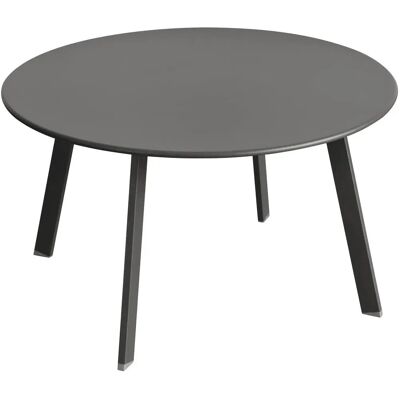 Hespéride Table de Jardin Saona Graphite - 70x40cm - Acier - Publicité Hespéride Table de Jardin Saona Graphite - 70x40cm - Acier - Publicité