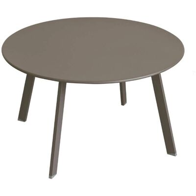 Table de jardin marron Hespéride Tonka 70x40cm - Acier - Publicité Table de jardin marron Hespéride Tonka 70x40cm - Acier - Publicité