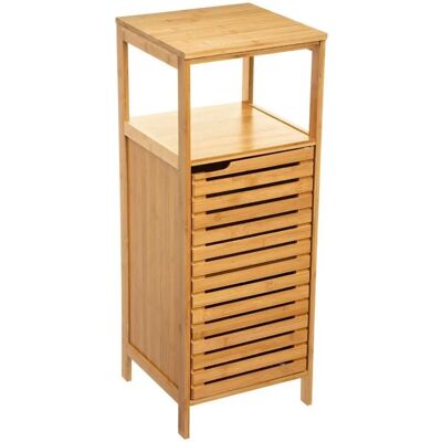 Armoire de Salle de Bain en Bambou Northix - Compacte et Durable Armoire de Salle de Bain en Bambou Northix - Compacte et Durable