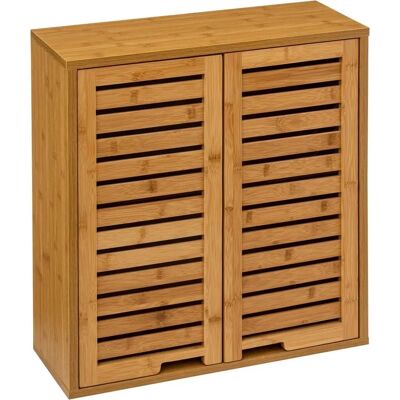 Northix Bambus Badschrank - Feuchtigkeitsfest & Verstellbares Regal Northix Bambus Badschrank - Feuchtigkeitsfest & Verstellbares Regal