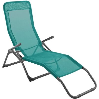 Hesperide Smaragdgrün Stahl Sonnenliege - Sun lounger Hesperide Smaragdgrün Stahl Sonnenliege - Sun lounger