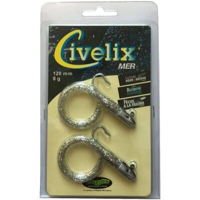 Ragot Civelix 120 mm - Esche da pesca - Argento / Multicolore Ragot Civelix 120 mm - Esche da pesca - Argento / Multicolore