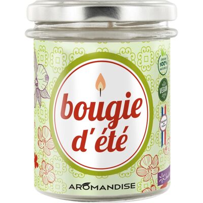 Aromandise Modèle - Bougie Citronnelle & Eucalyptus - Type de bougie - Publicité Aromandise Modèle - Bougie Citronnelle & Eucalyptus - Type de bougie - Publicité
