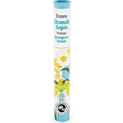 Aromandise Bio6 Sitronella og Benzoin Røkelse - Naturlig, Miljøvennlig & Håndlaget Aromandise Bio6 Sitronella og Benzoin Røkelse - Naturlig, Miljøvennlig & Håndlaget