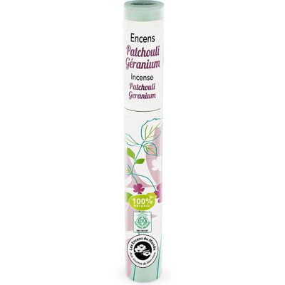 Aromandise Bio7 Røkelse - Patchouli Geranium - Økologisk Naturlig - 30 Pinner Aromandise Bio7 Røkelse - Patchouli Geranium - Økologisk Naturlig - 30 Pinner