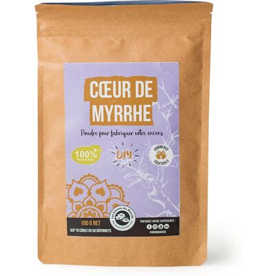 Aromandise DIY Proszek z serca mirry - Uzupełnienie do dyfuzora zapachu Aromandise DIY Proszek z serca mirry - Uzupełnienie do dyfuzora zapachu
