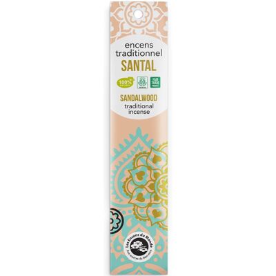 Aromandise Sandeltre Røkelse Staver - Tradisjonelt Indisk Santal - 18 Staver Aromandise Sandeltre Røkelse Staver - Tradisjonelt Indisk Santal - 18 Staver